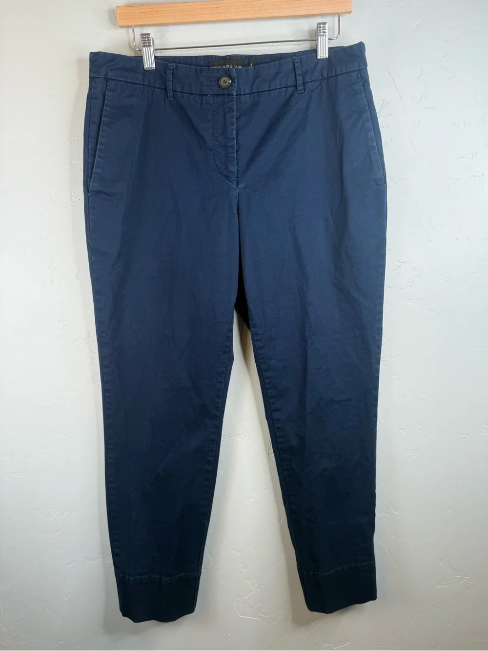 Wildfang The Essential Trouser Navy Blue Women’s Size 10 - Picture 5 of 13